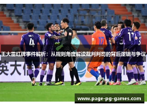 王大雷红牌事件解析：从规则角度解读裁判判罚的背后逻辑与争议